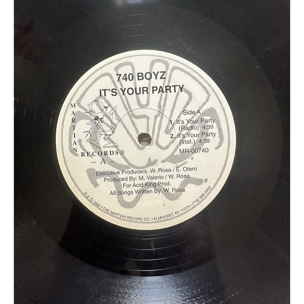 704 Boys - IT'S YOUR PARTY - RARE! Vinyl  12" - 1992 MR-00740 - Picture 4 of 9